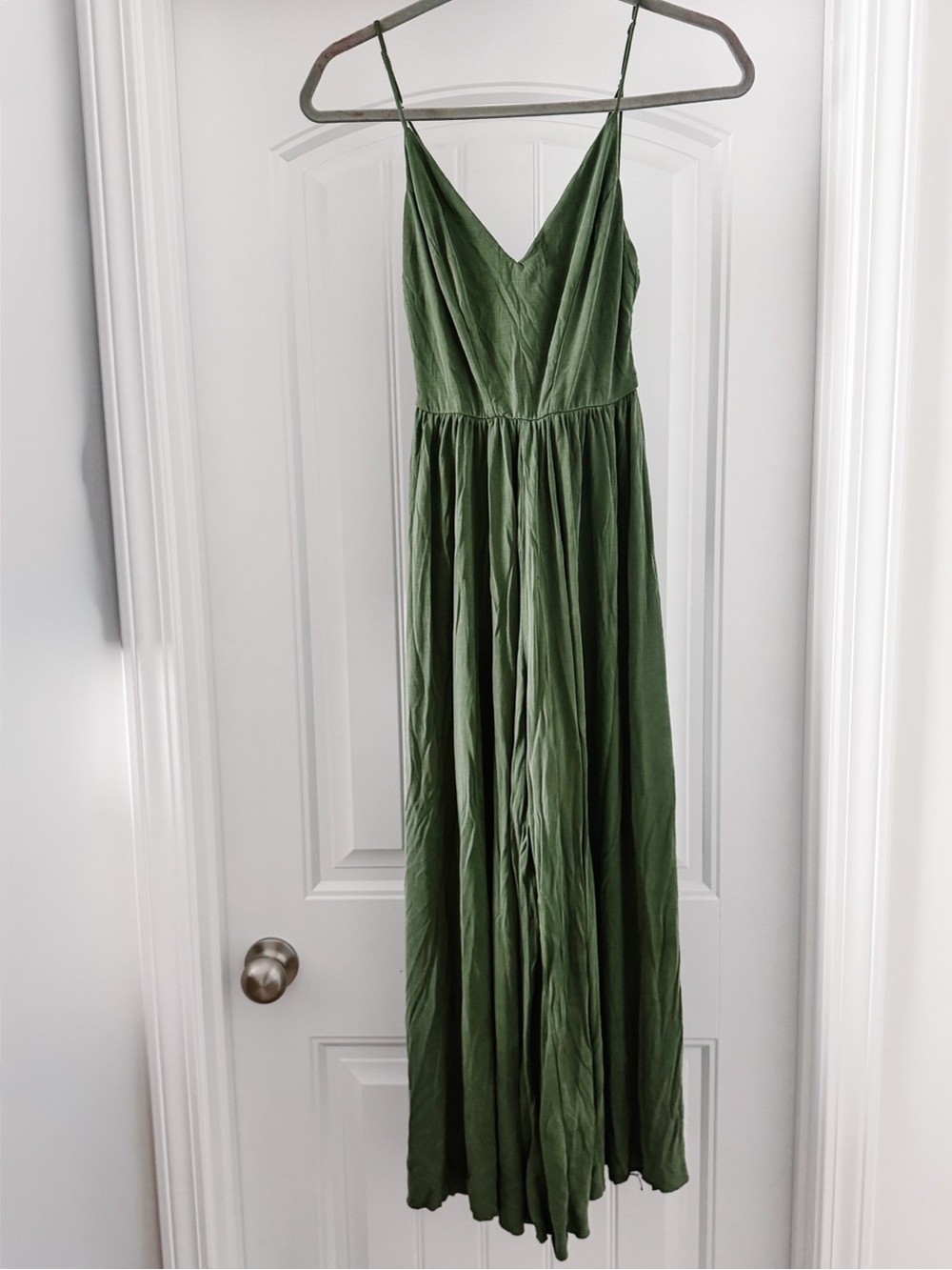 UO Molly Cupro Culotte Jumpsuit